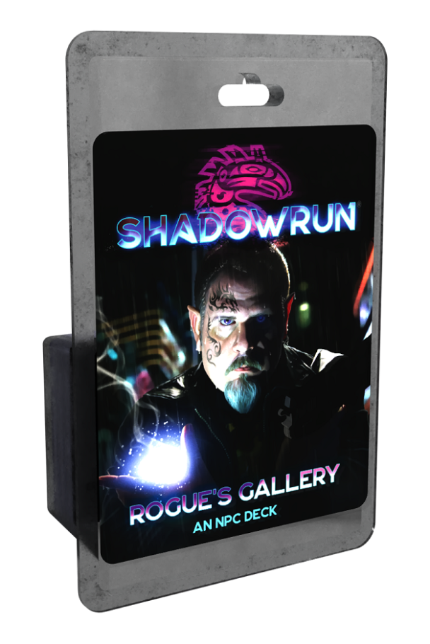 Shadow Runner RPG - Shadowrunner Dossier - Sledge Ork street Samurai